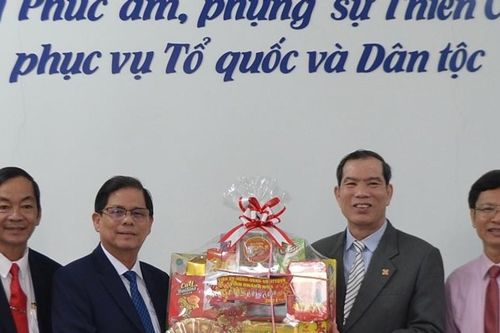 Chủ tịch Khánh Hòa chúc Tết Ban Đại diện Tin lành tỉnh