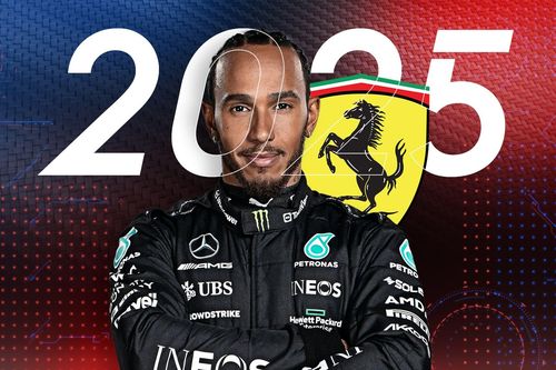 Lewis Hamilton sẽ thi đấu cho Ferrari trong mùa giải F1 2025