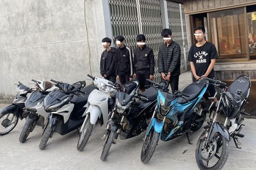 Bắt tạm giam 3 đối tượng trộm cắp xe máy