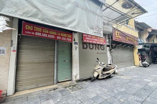 'Làn sóng' trả mặt bằng kinh doanh ở Thủ đô