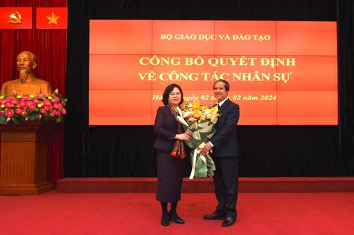 Bộ GD&ĐT công bố một số quyết định về công tác nhân sự