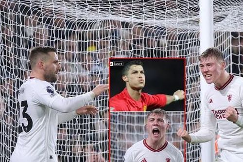 Hojlund chinh phục kỷ lục của Ronaldo trong ngày MU thắng điên rồ