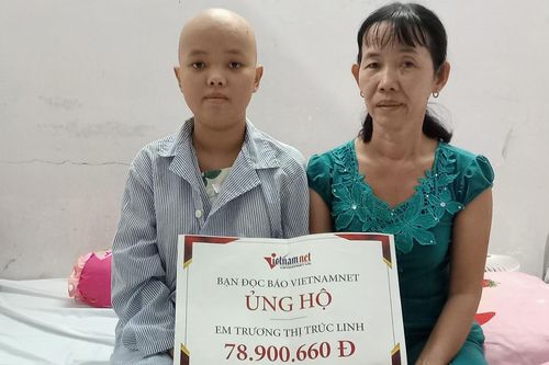 Bạn đọc ủng hộ nữ sinh nghèo mắc bệnh ung thư gần 80 triệu đồng