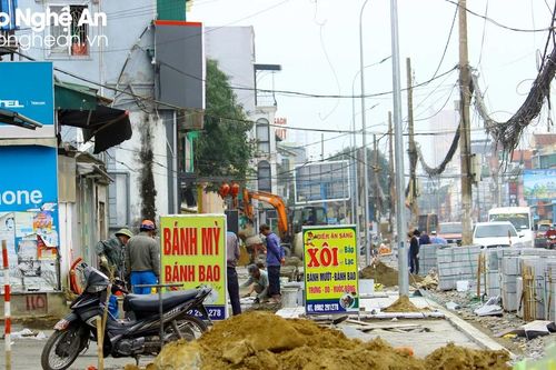 Thành phố Vinh dừng thi công các công trình từ ngày 25 tháng Chạp để đón Tết