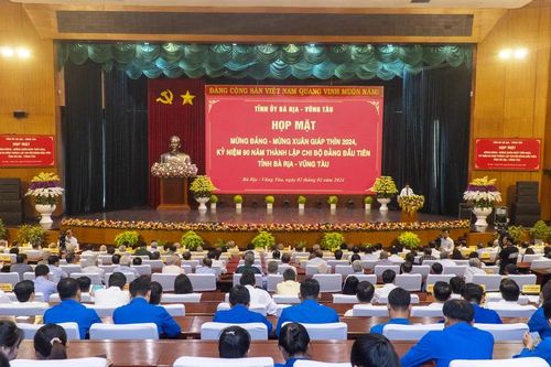 Bà Rịa-Vũng Tàu kỷ niệm 90 năm Ngày thành lập Chi bộ Đảng đầu tiên