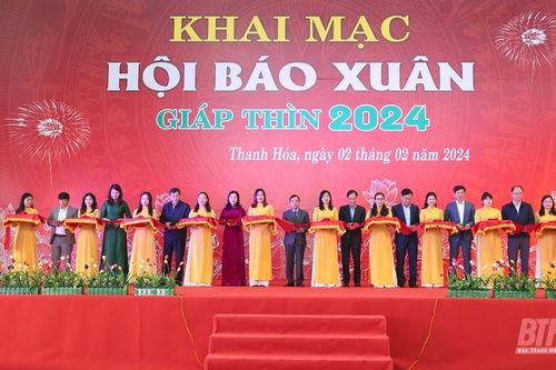 Khai mạc Hội Báo Xuân Giáp Thìn 2024