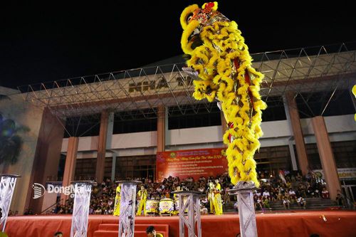 Hội diễn lân - sư - rồng tỉnh Đồng Nai mở rộng mừng Đảng, mừng Xuân Giáp Thìn 2024