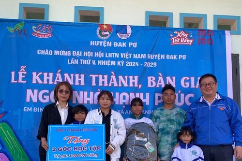 Bàn giao 3 ngôi nhà cho hộ nghèo tại Pleiku, An Khê và Đak Pơ