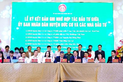 Đức Cơ quyết tâm tạo lập môi trường đầu tư thân thiện