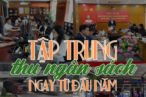 Tập trung thu ngân sách ngay từ đầu năm