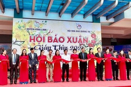 Quảng Trị: Tưng bừng khai mạc Hội báo Xuân Giáp Thìn