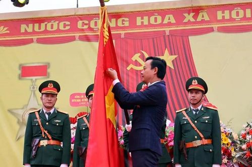 Lộc Hà (Hà Tĩnh): Xã Thạch Mỹ đón nhận danh hiệu Anh hùng lực lượng vũ trang nhân dân