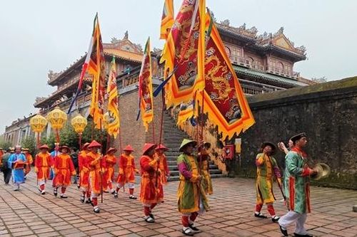 Tái hiện nghi lễ dựng nêu đón Tết trong Hoàng cung của triều Nguyễn