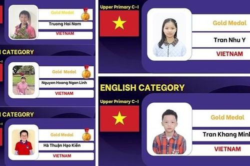 5 thí sinh xuất sắc giành Huy chương Vàng tại Vòng quốc tế Kỳ thi ASMO 2023