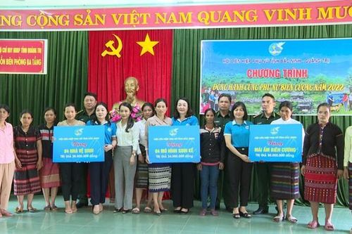 Khởi sắc từ Chương trình 'Đồng hành cùng phụ nữ biên cương' ở Quảng Trị