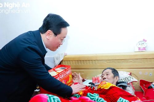 Nghệ An chú trọng chăm lo Tết cho người có công và người nghèo