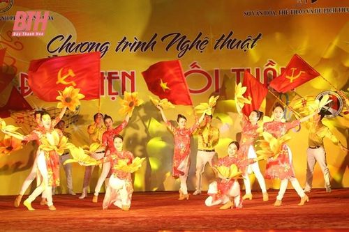 Chương trình nghệ thuật chào mừng kỷ niệm 94 năm Ngày thành lập Đảng