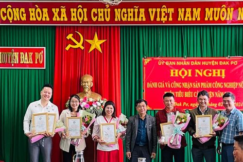 Đak Pơ có 6 sản phẩm công nghiệp nông thôn tiêu biểu