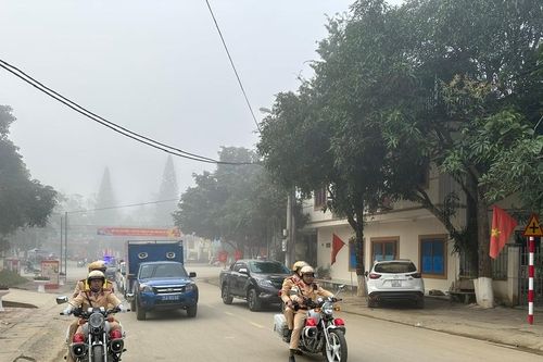 Văn Bàn phát động Năm an toàn giao thông 2024