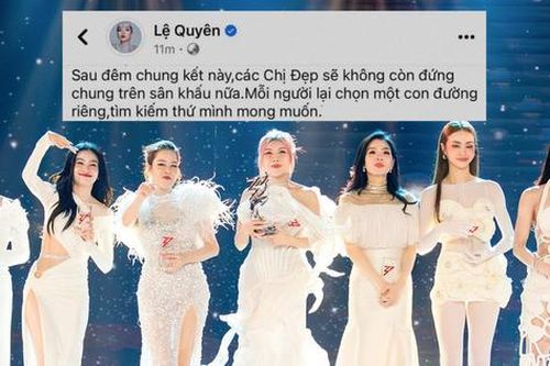 Lệ Quyên muốn đi 'con đường riêng', nhóm nhạc Chị Đẹp vừa thành đoàn đã tan rã