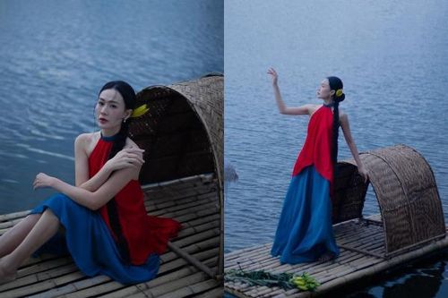 Bạn gái Vũ Văn Thanh nhập đường đua khoe ảnh Tết, lưng trần nõn nà