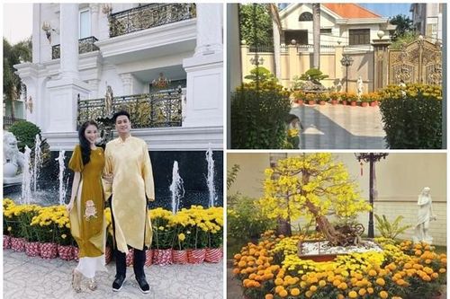 Hé lộ biệt thự 'đậm chất Tết' của Linh Rin - Phillip Nguyễn