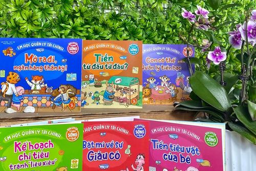 Bộ sách giúp độc giả nhí quản lý tài chính dịp Tết