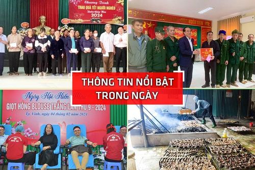 Nghệ An: Thông tin nổi bật ngày 4/2