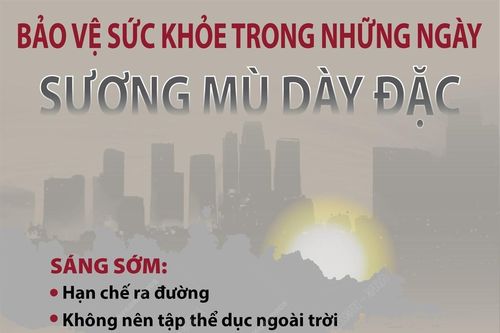 Bảo vệ sức khỏe trong những ngày sương mù dày đặc