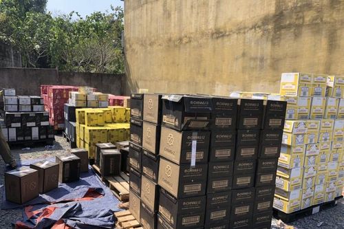 Bình Dương: Tạm giữ hơn 15.000 chai rượu ngoại trị giá hàng chục tỷ đồng