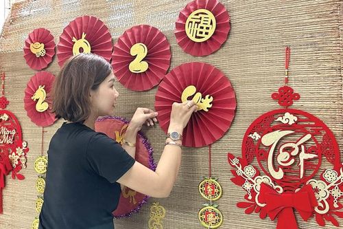 Trang trí nhà đón tết