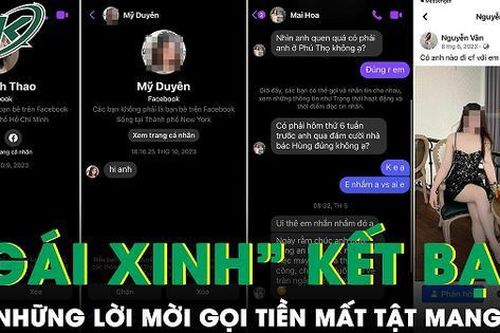 Sập bẫy 'ngọt ngào' trước lời mời kết bạn trên facebook, nhiều người tiền mất tật mang