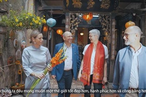 Lời chúc tết đặc biệt từ các nhà ngoại giao Nhóm G4