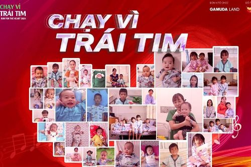 Chạy vì trái tim - 10 năm giúp đỡ 1.549 trẻ phẫu thuật tim