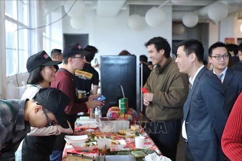 'Chợ quê' tái hiện truyền thống Tết Việt tại New York