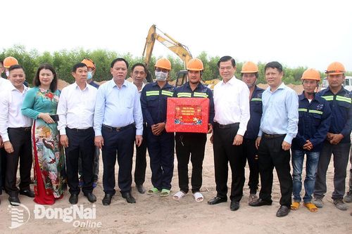 Bí thư Tỉnh ủy thăm, chúc tết tại một số công trình, dự án trọng điểm