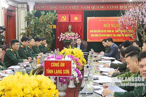 Bộ Công an và Bộ Quốc phòng giao ban đánh giá việc thực hiện Nghị định số 03 của Chính phủ