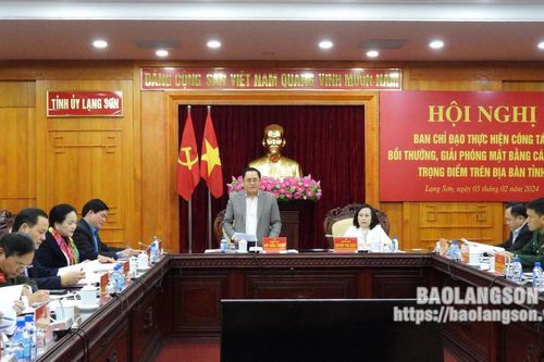 Phát huy vai trò lãnh đạo của Ban chỉ đạo các cấp trong đẩy nhanh giải phóng mặt bằng các dự án