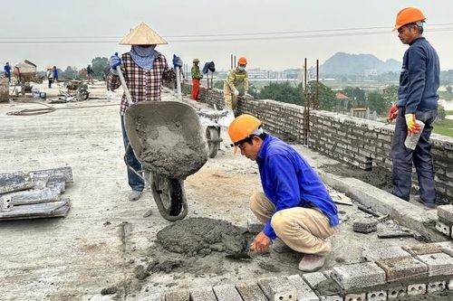 Ninh Bình: Tập trung thi công ở nhiều công trình ngày cận Tết