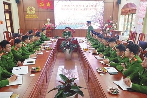 Lính hình sự vùng ngã ba biên giới