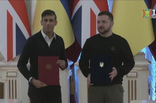 Ukraine ký thỏa thuận an ninh với một số nước châu Âu