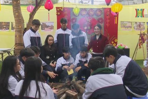 Tái hiện không khí Tết cổ truyền tại nhiều trường học