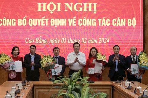 Tỉnh ủy công bố các quyết định về công tác cán bộ