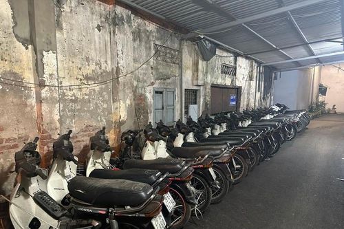 Phá ổ nhóm trộm cắp xe máy số lượng lớn