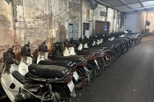 Triệt phá đường dây trộm cắp tiêu thụ hàng chục xe máy