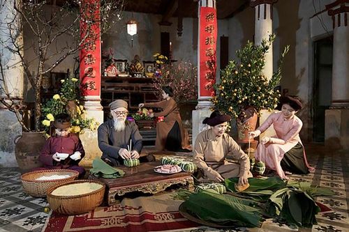 Giai thoại về câu đối Tết: cụ Nghè, cụ Cử tặng chủ thuyền câu đối hay