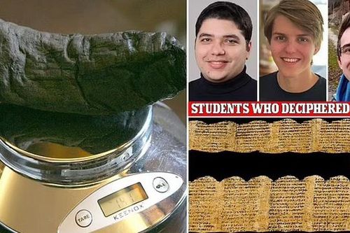 AI giải mã nội dung cuộn giấy trong vụ phun trào núi lửa Vesuvius vào năm 79