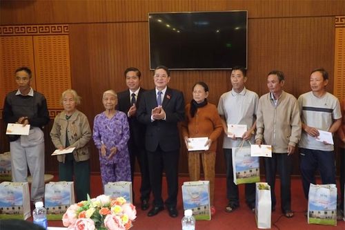 Phó Chủ tịch Quốc hội Nguyễn Đức Hải thăm, chúc Tết tại Quảng Nam