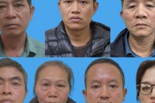 Bắt khẩn cấp 7 đối tượng bảo kê,cưỡng đoạt tài sản khu vực chợ Long Biên