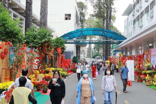 TP Hồ Chí Minh: Mang Xuân đến với bệnh nhân không được về quê đón Tết